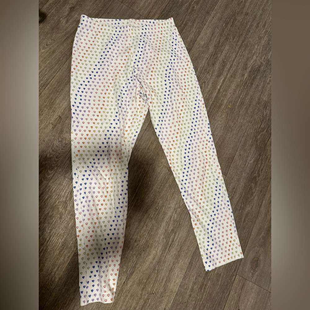 Roller Rabbit White Cotton super with Blue, Green, Yellow & Pink PJ bottoms